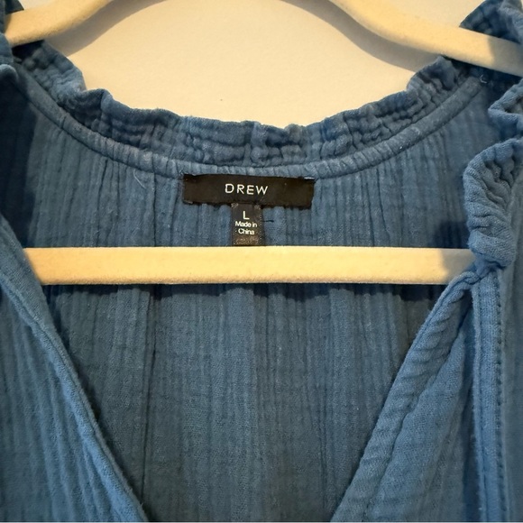 Flowy and Fun Drew Dress In Blue - Size Large - Picture 2 of 5